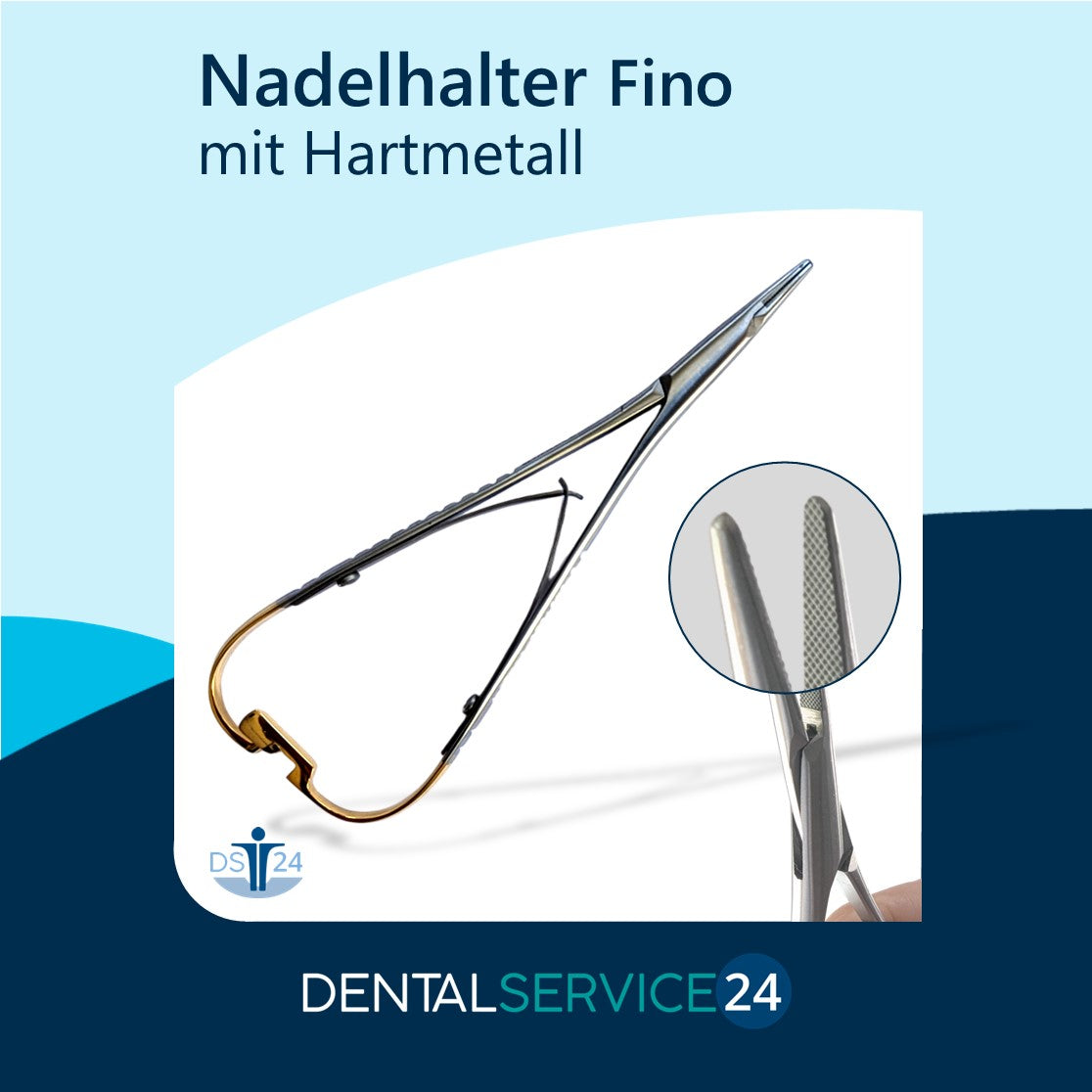 Nadelhalter Fino mit Hartmetalleinlage 14,5cm