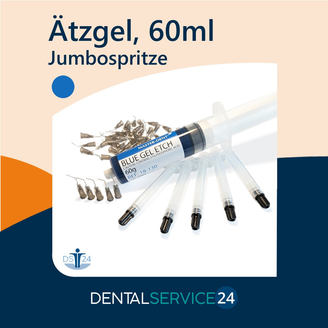 Ätzgel Jumbospritze 60ml 37% Phosphorsäure