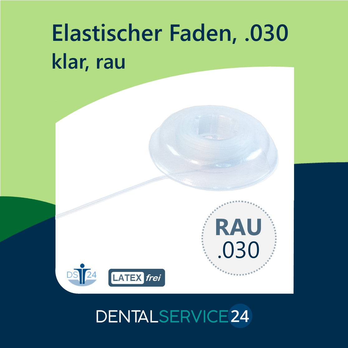 Elastischer Faden rau