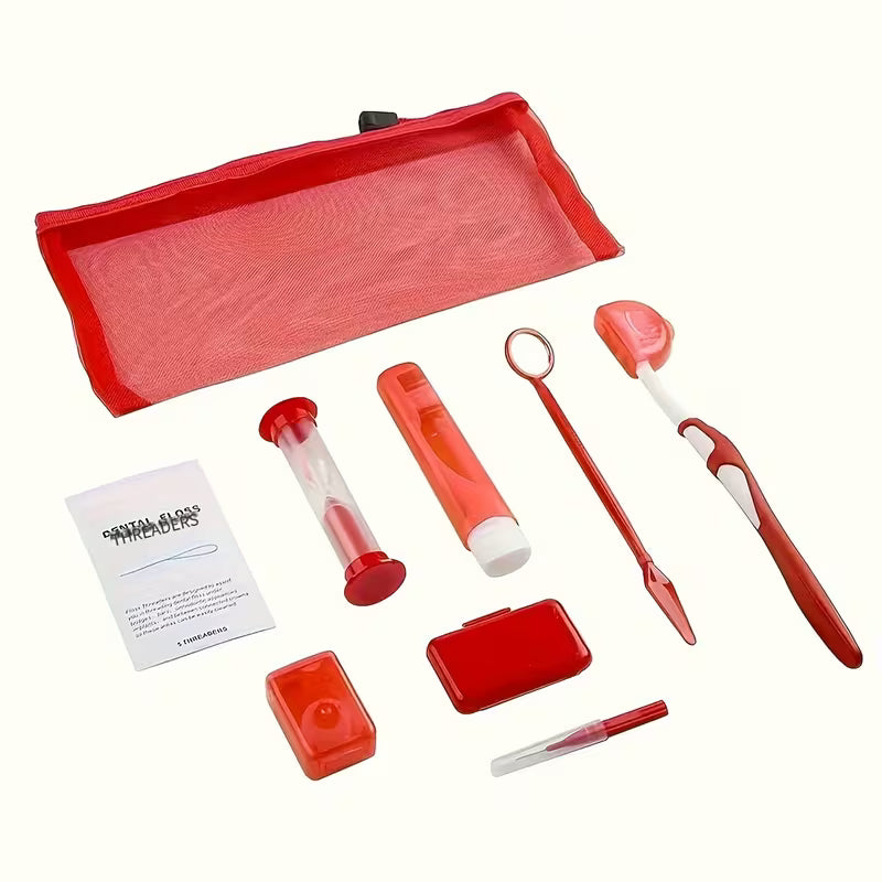 Pflegeset 8teilig in Netztasche