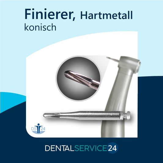 Hartmetall Finierer/Bohrer/Fräser -konisch- Schaft: 204 RA