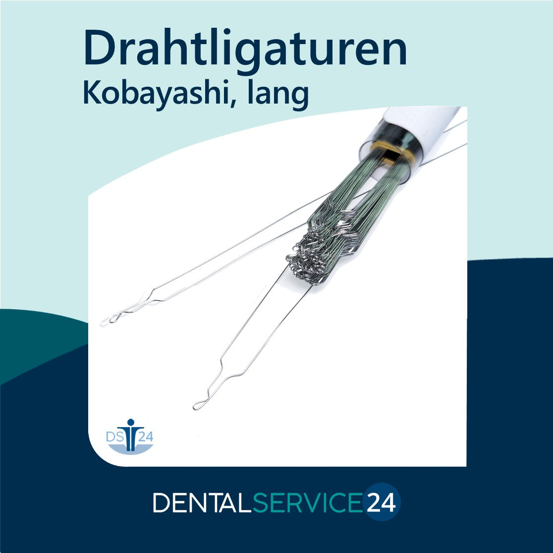 Drahtligaturen kurz/lang (auch beschichtet) | Kobayashi Ligaturen kurz/lang