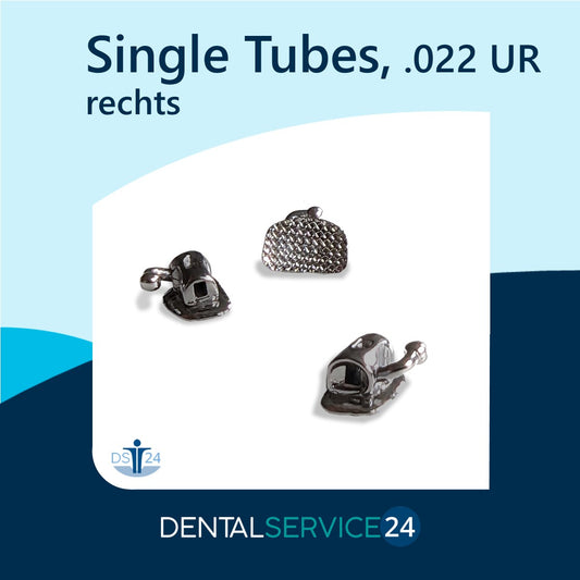 Buccal Tubes (Single Tubes) Edgewise .022 1st Molar UR/ LL oder UL/LR
