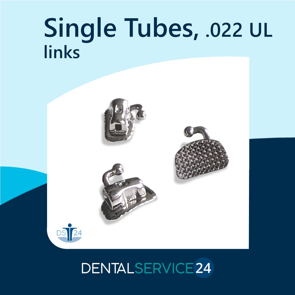 Buccal Tubes (Single Tubes) Edgewise .022 1st Molar UR/ LL oder UL/LR