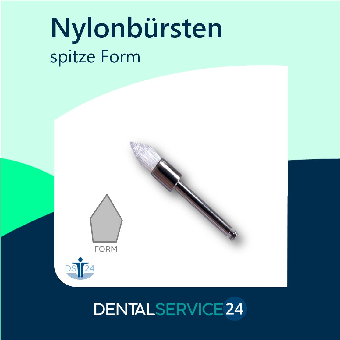 Nylonbürsten für die Prophylaxe
