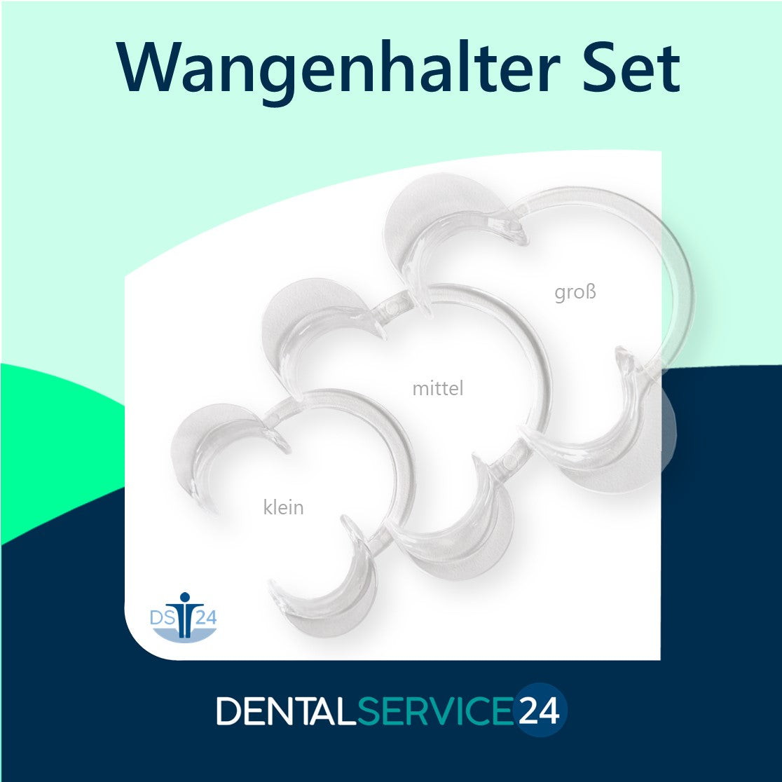 Lip Retractor in 3 Varianten (klein, mittel, groß) - (Spandex/Wangenhalter)