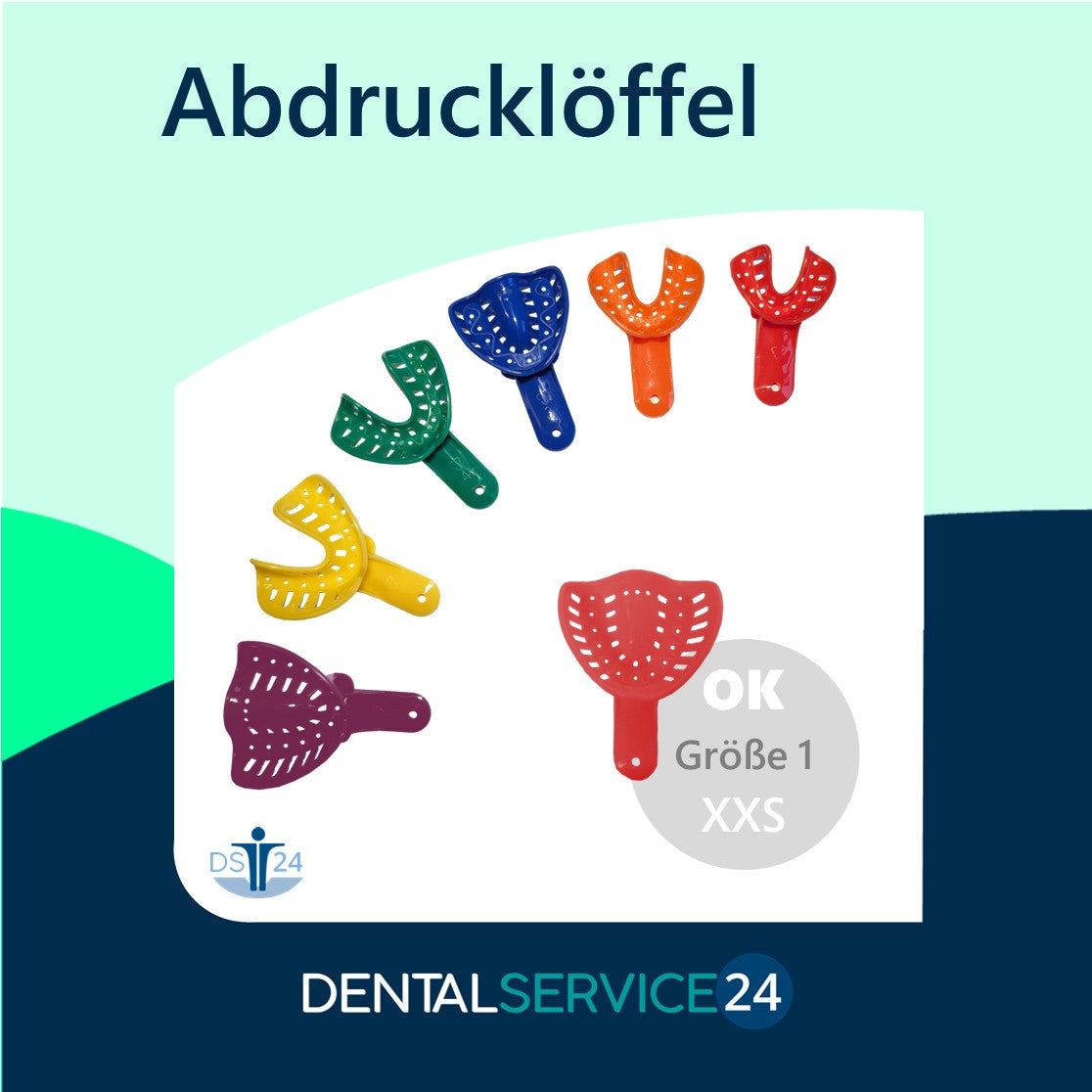 Kunststoff Abdrucklöffel