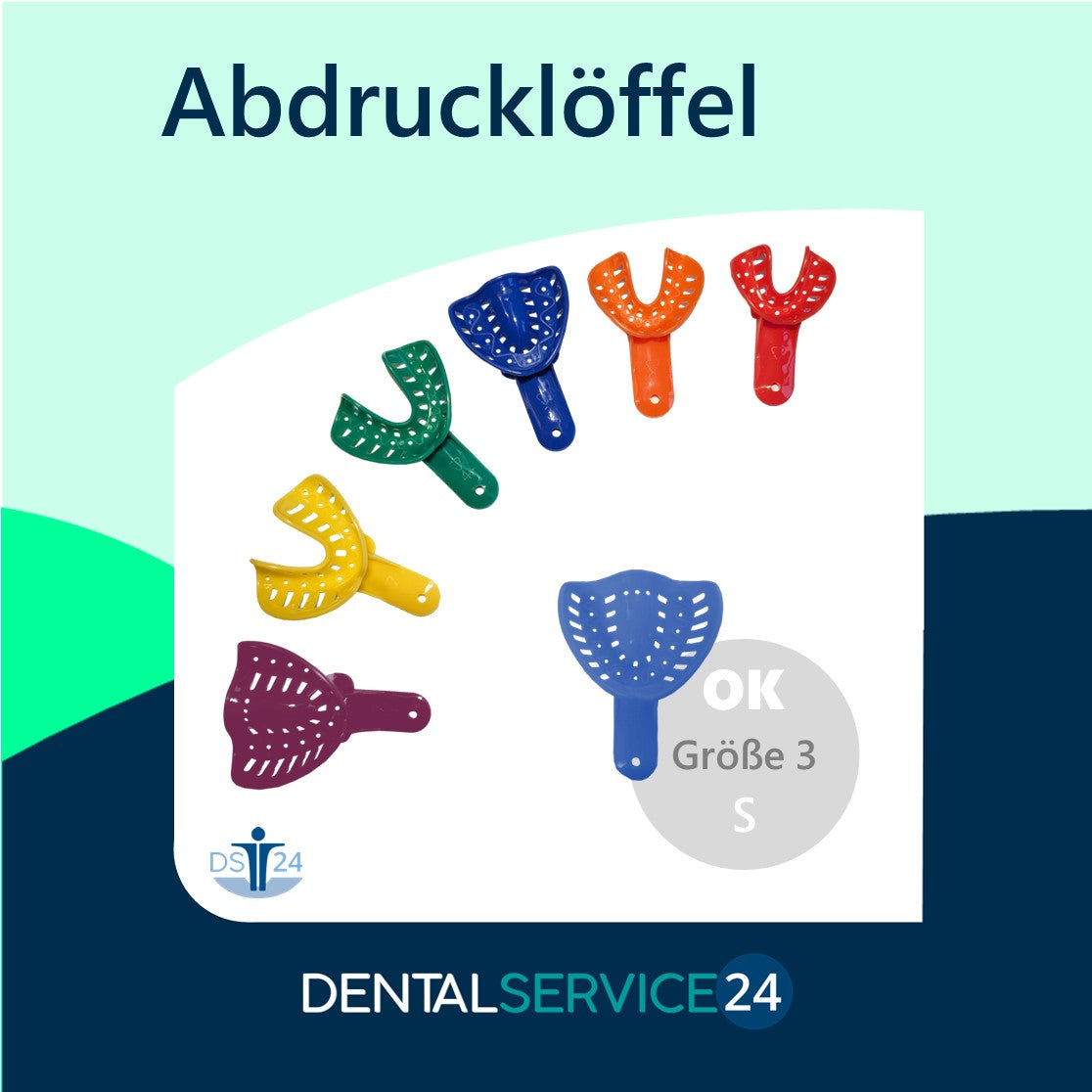 Kunststoff Abdrucklöffel