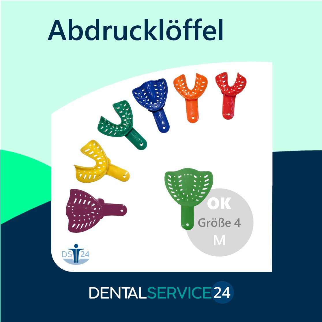 Kunststoff Abdrucklöffel