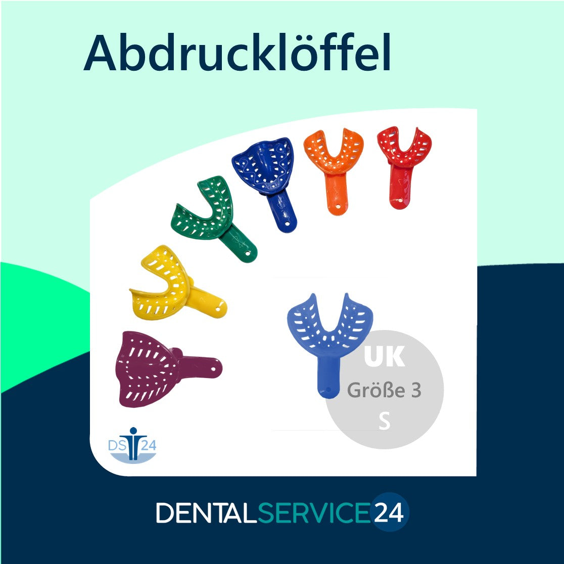Kunststoff Abdrucklöffel