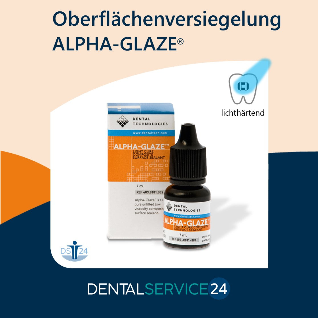 ALPHA-GLAZE ® lichthärtende Oberflächenversiegelung