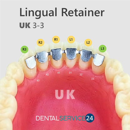 Lingual Retainer 3-3 zum direkten kleben