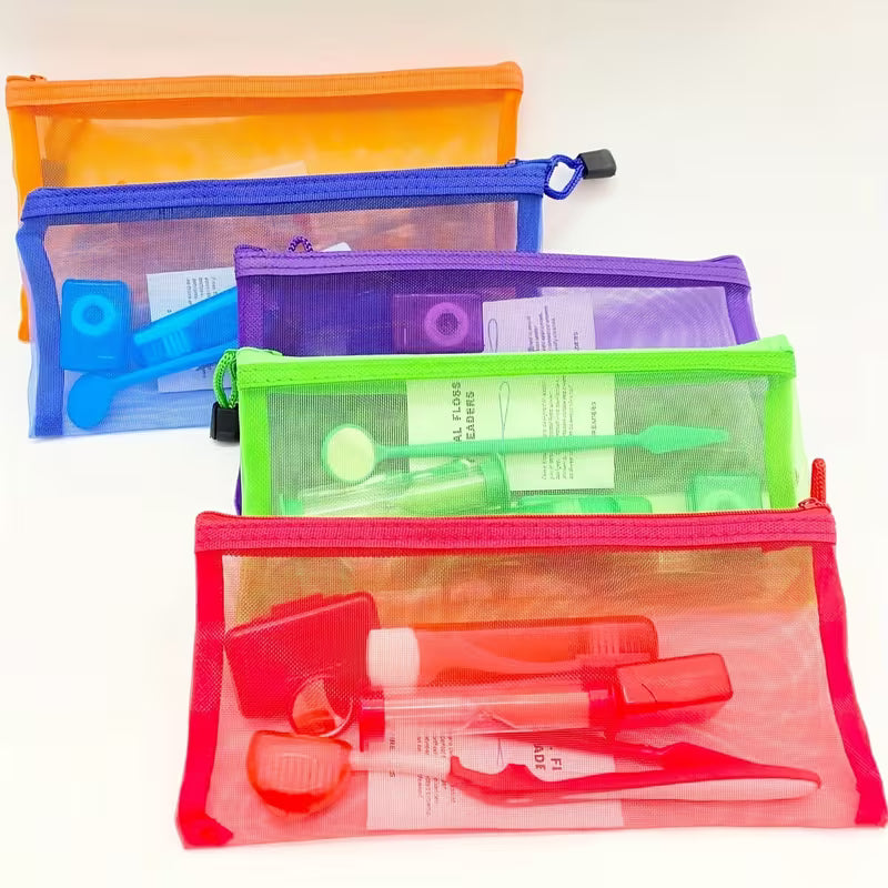 Pflegeset 8teilig in Netztasche