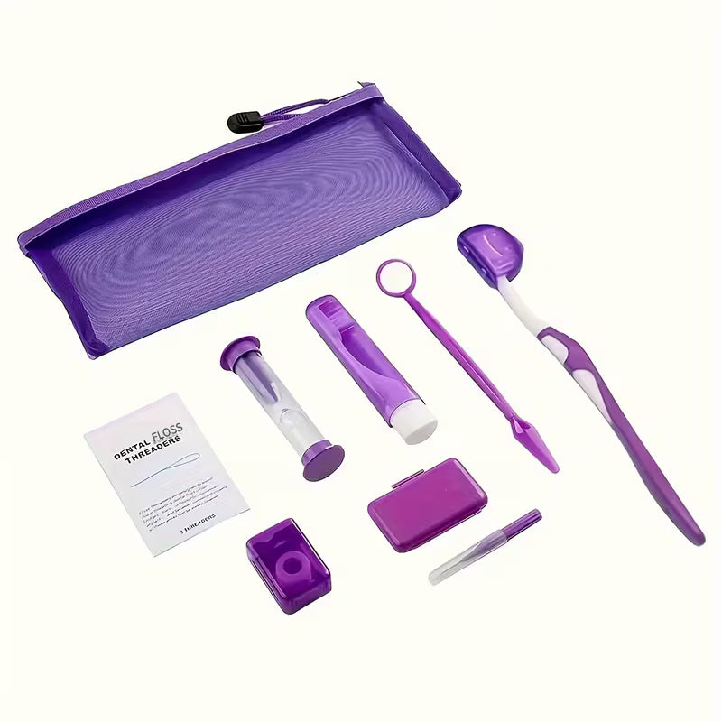 Pflegeset 8teilig in Netztasche