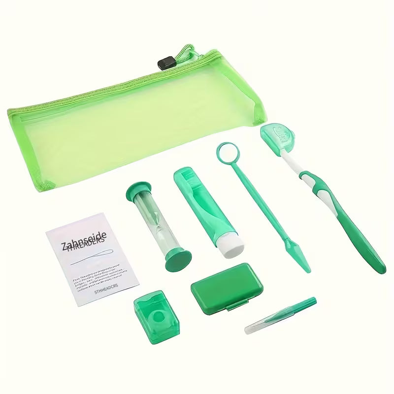Pflegeset 8teilig in Netztasche