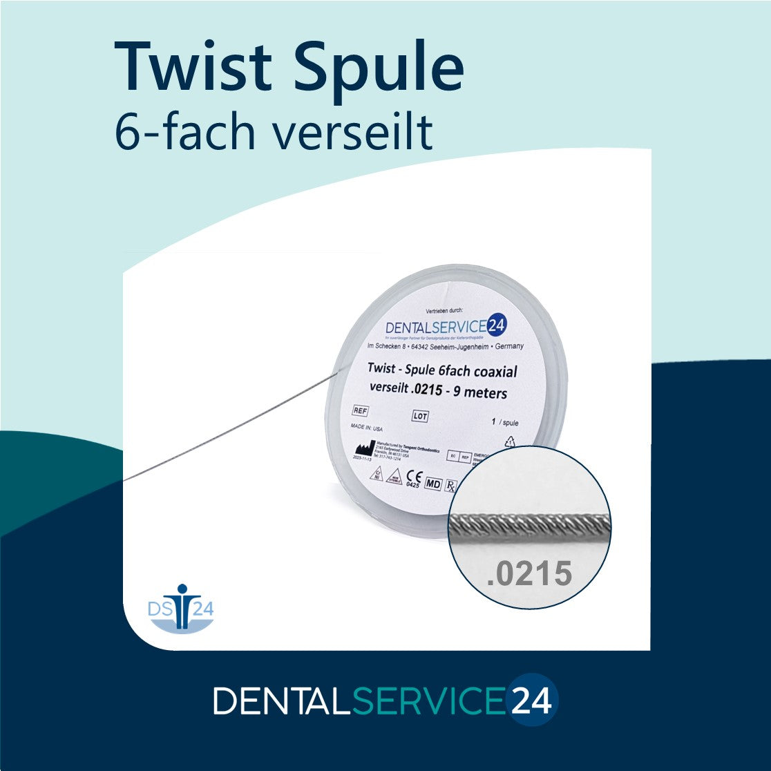 Twist-Spule 6fach verseilt
