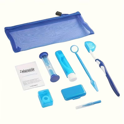 Pflegeset 8teilig in Netztasche