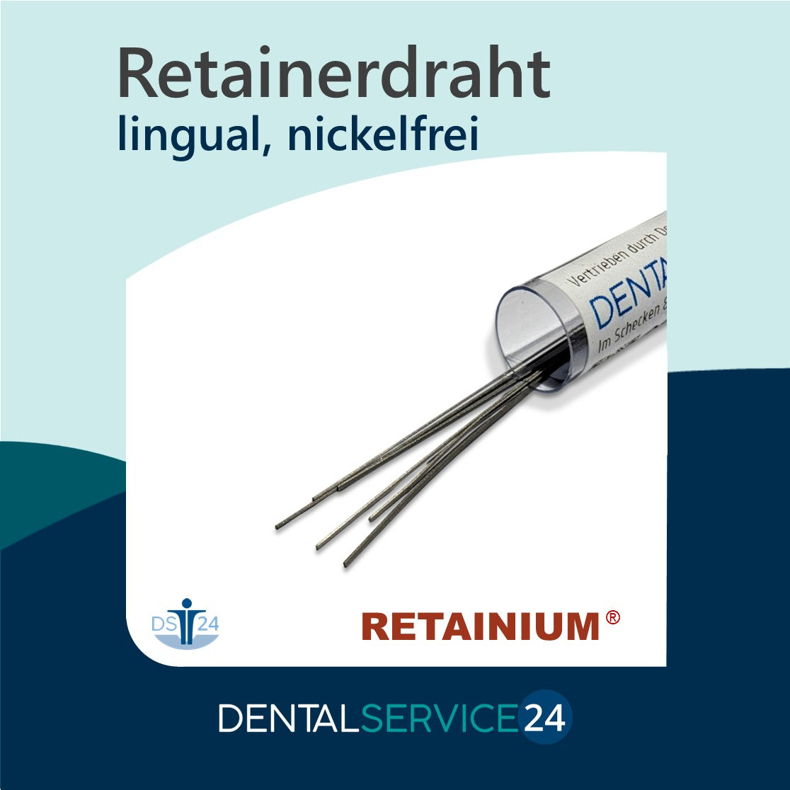 Retainium Lingual Retainerdraht Nickelfrei