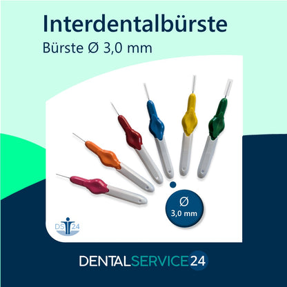 Interdentalbürsten mit Verschlusskappe