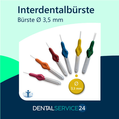 Interdentalbürsten mit Verschlusskappe