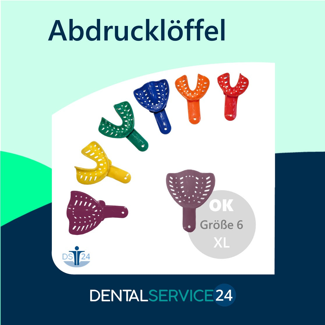 Kunststoff Abdrucklöffel