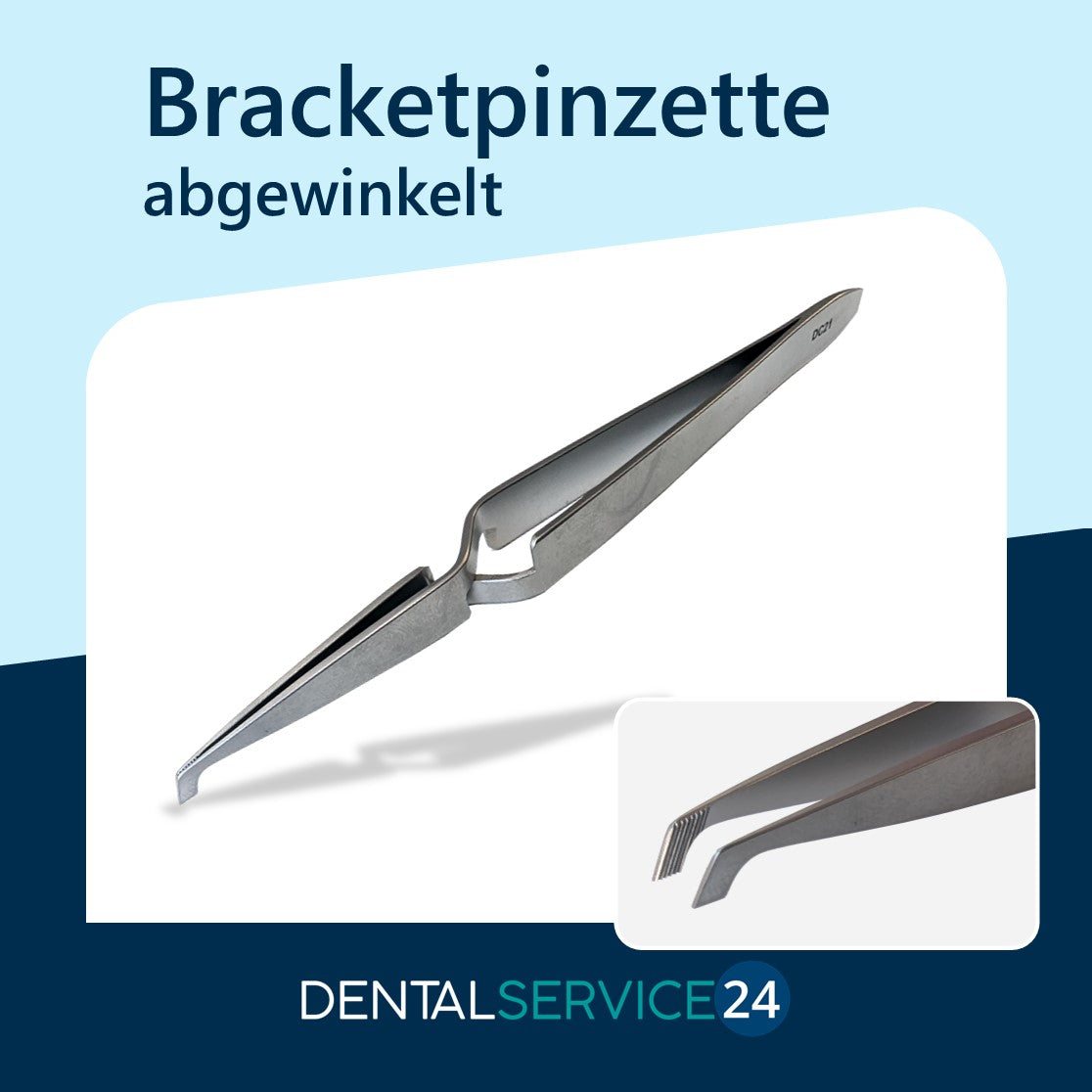 Standard Bracketpinzette, (Klemmpinzette)