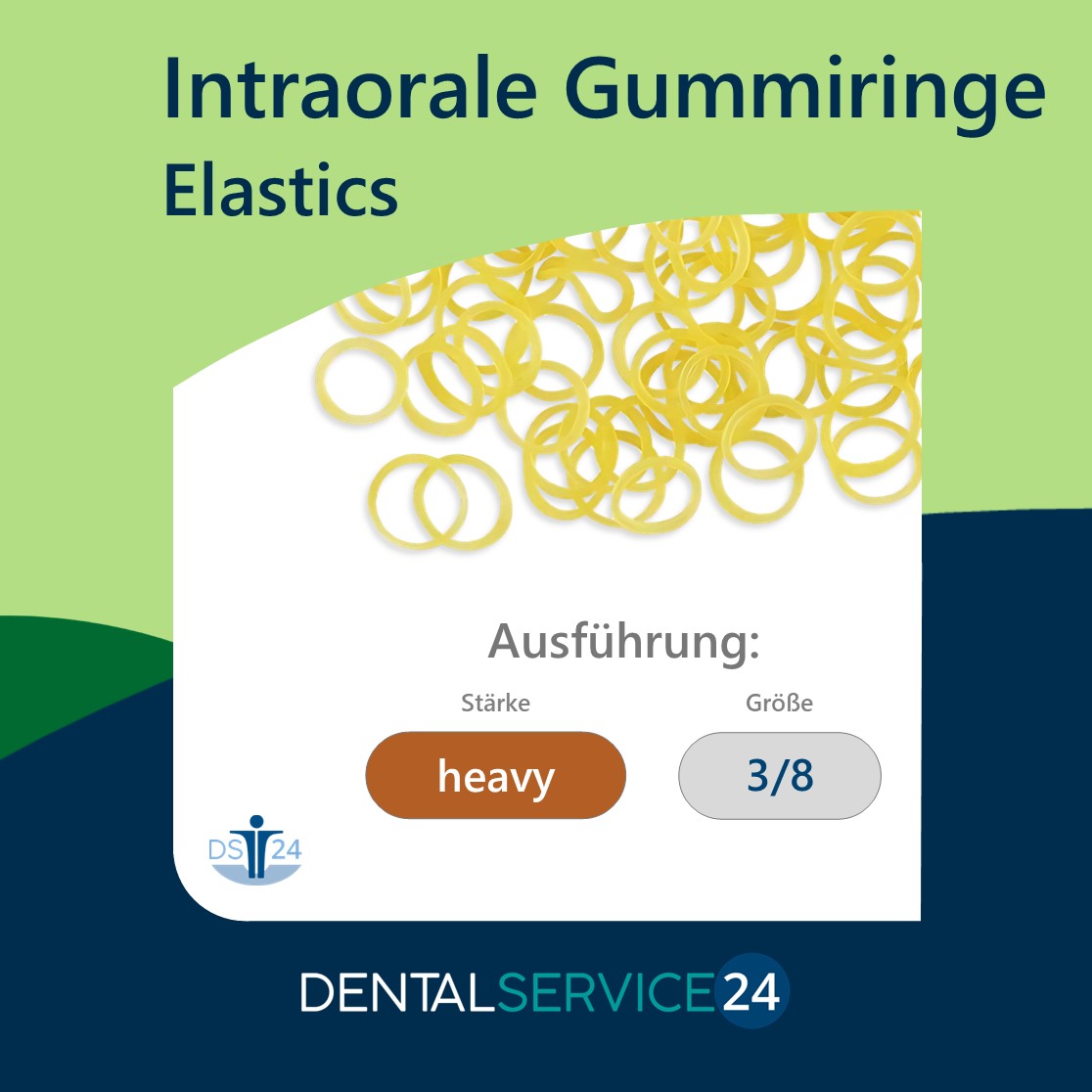 Intraorale Gummiringe