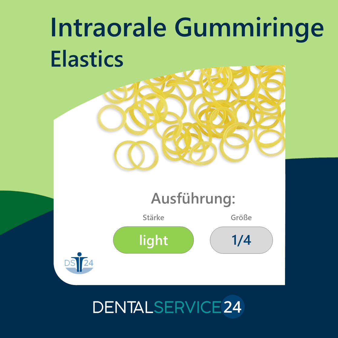 Intraorale Gummiringe