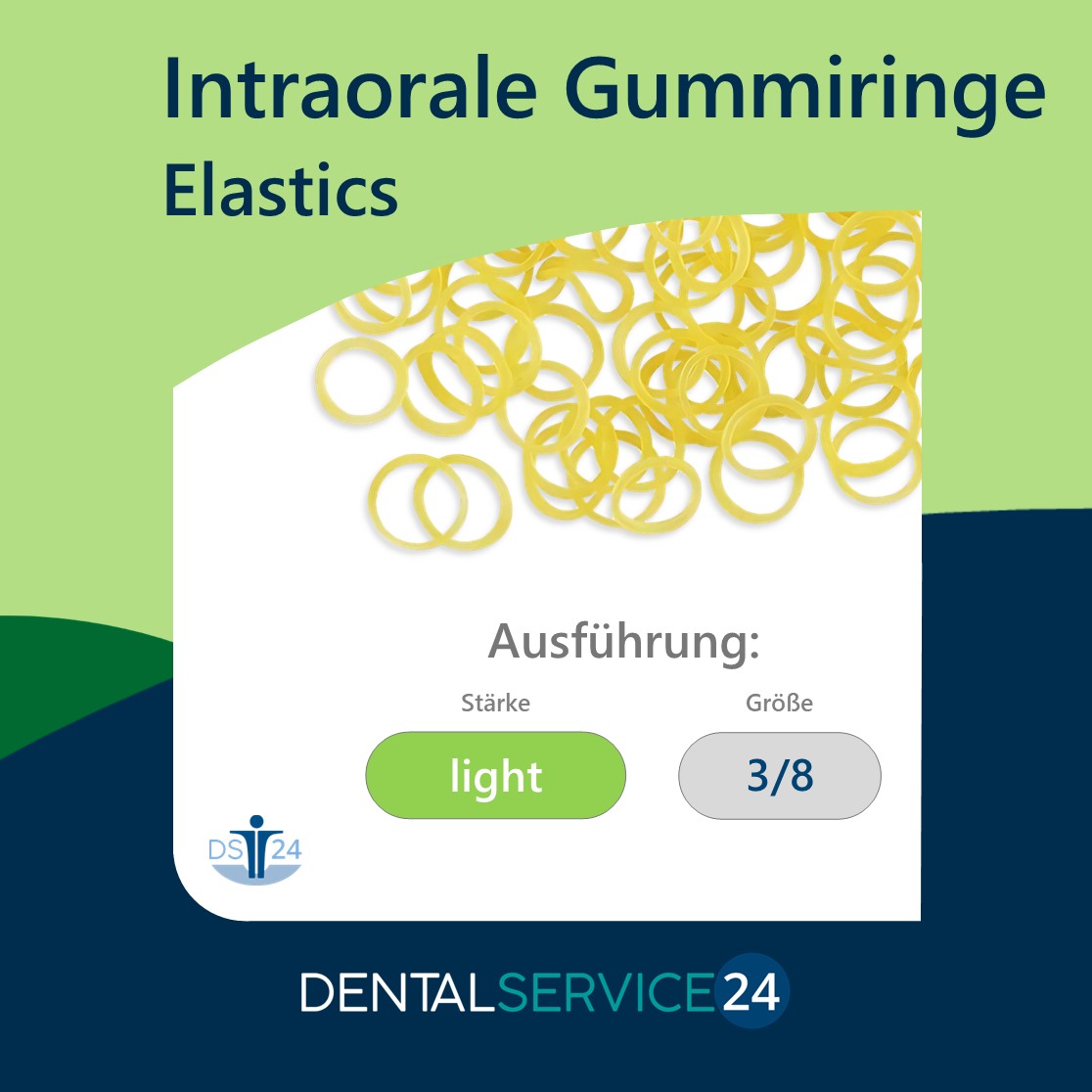 Intraorale Gummiringe