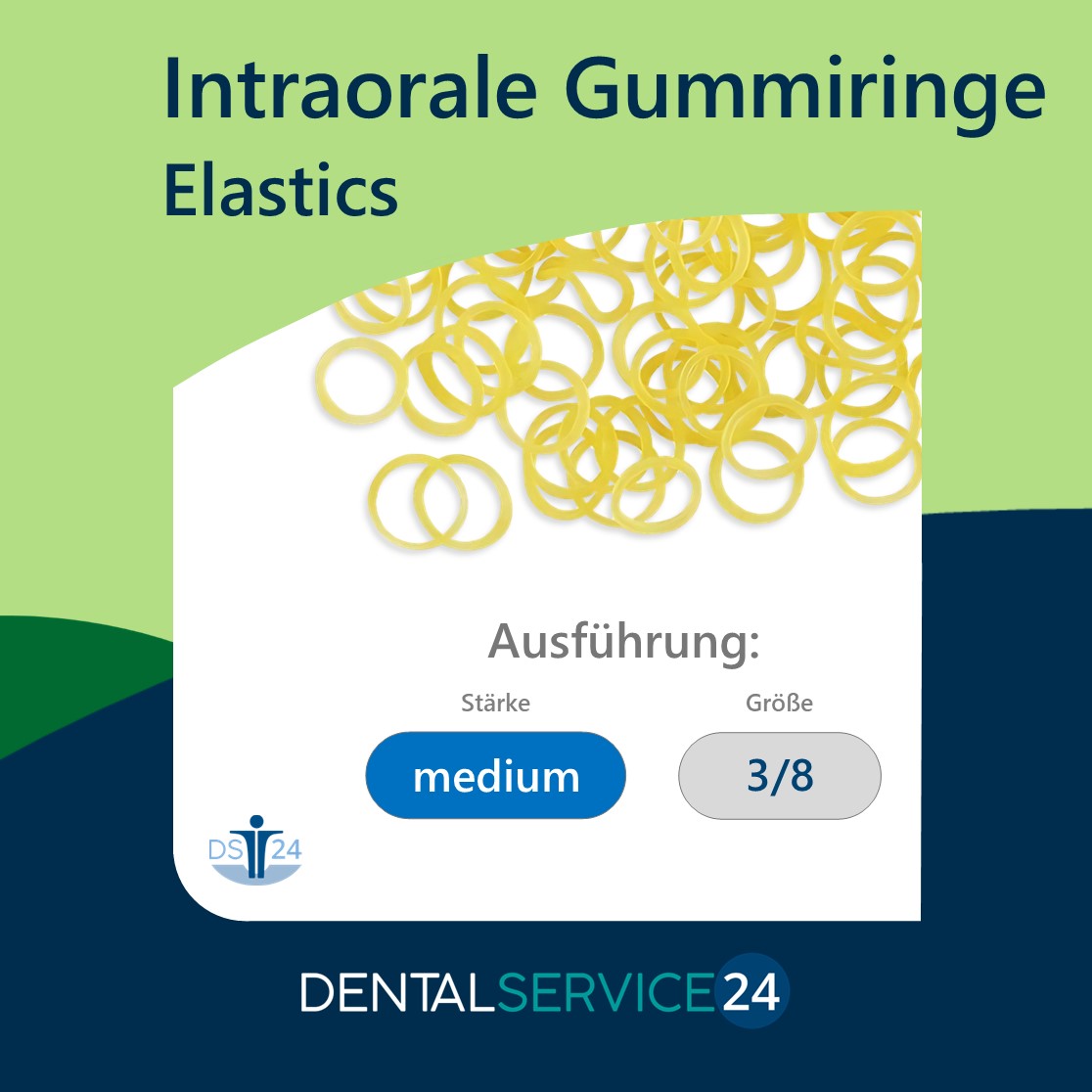 Intraorale Gummiringe