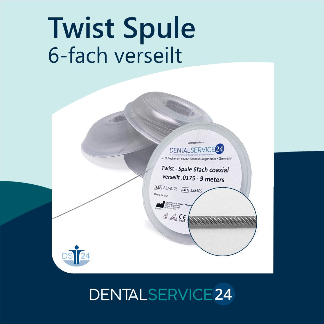 Twist-Spule 6fach verseilt