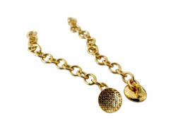 Zugkette Gold mit runder Basis (Eruptionskette)